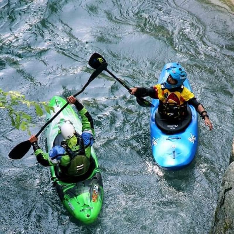 Discesa kayak sul Santerno